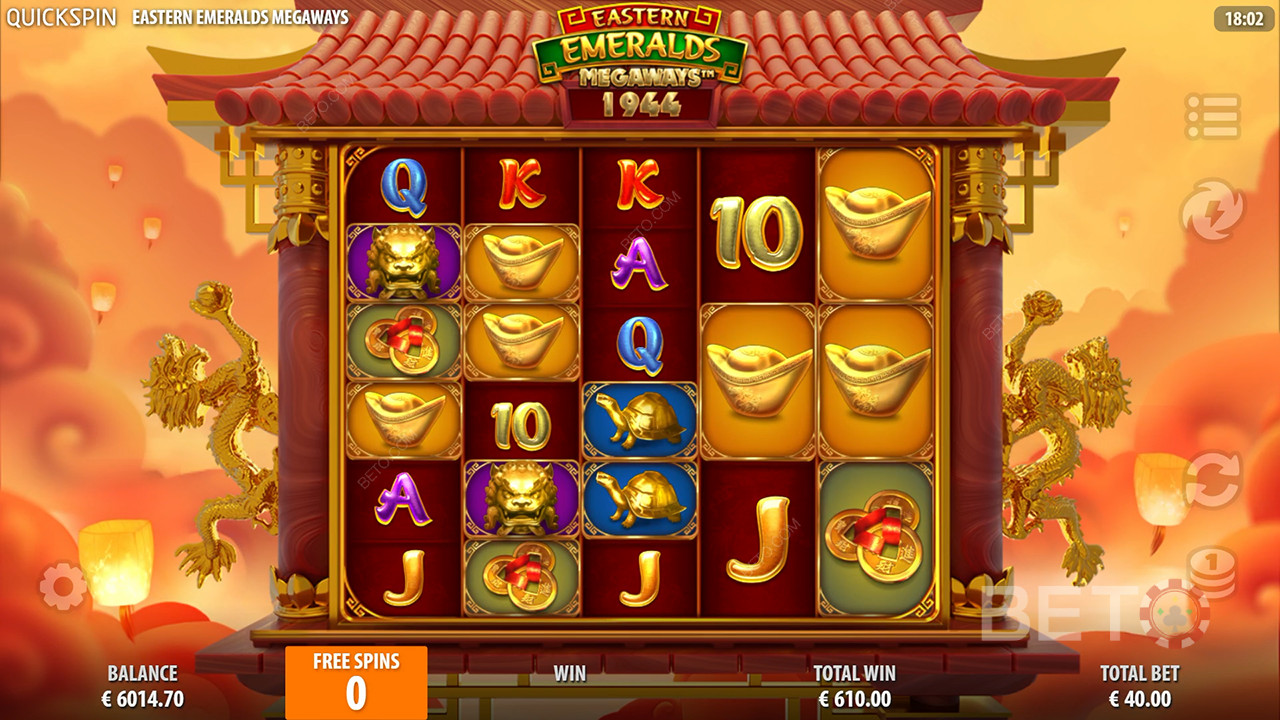 Eastern Emeralds Megaways Преглед от BETO Slots