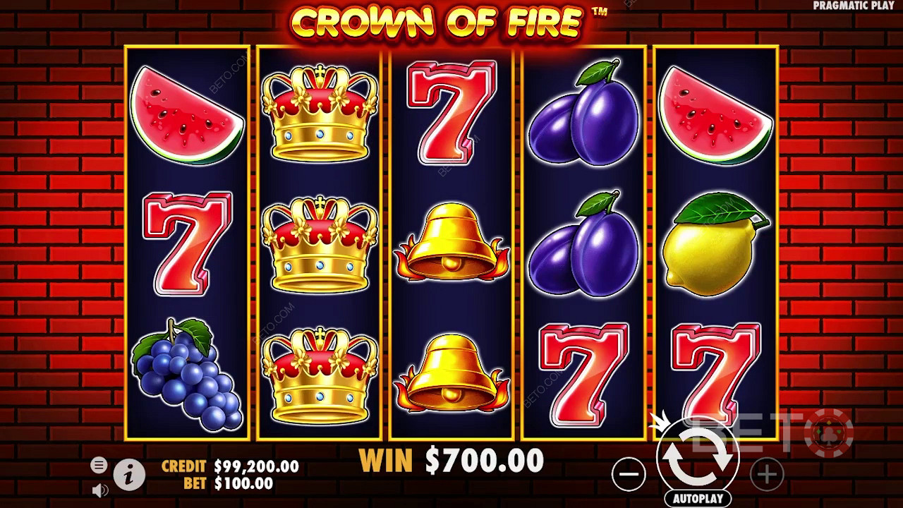 Корона на огъня Преглед от BETO Slots
