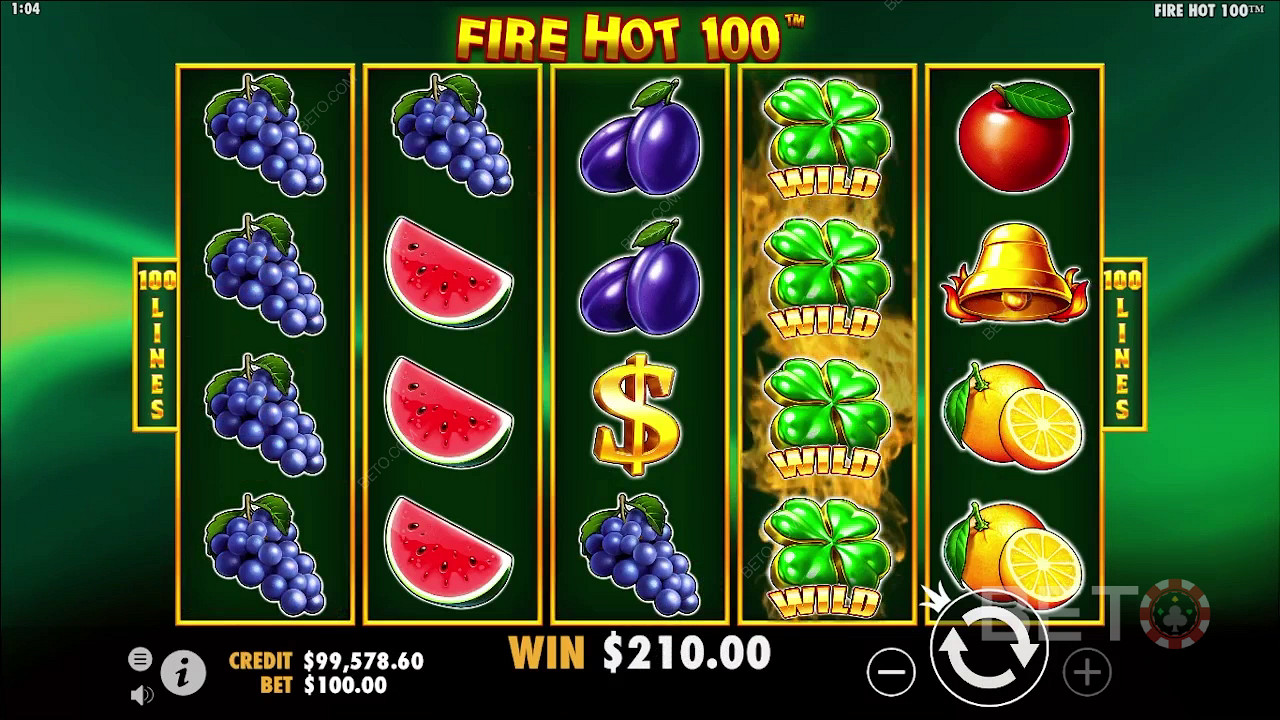 Fire Hot 100 Преглед от BETO Slots