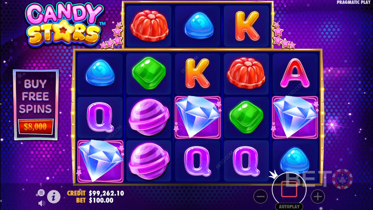 Candy Stars Преглед от BETO Slots