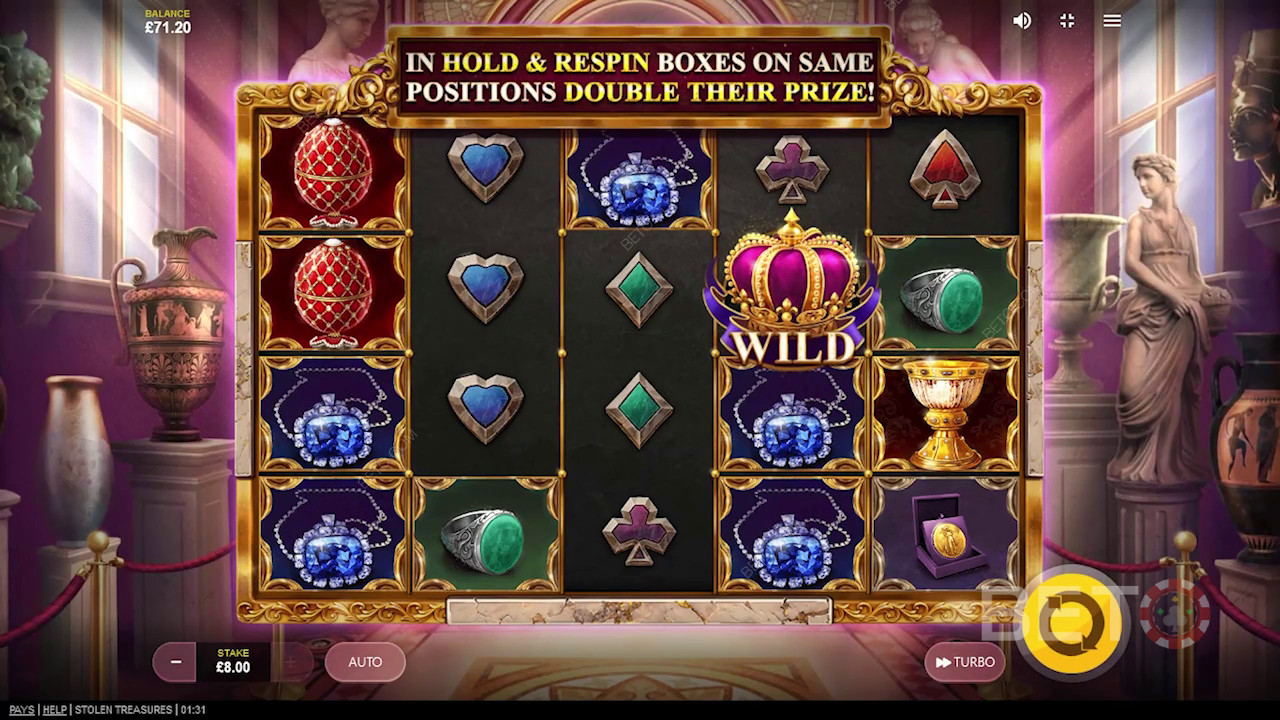 Откраднати съкровища Преглед от BETO Slots