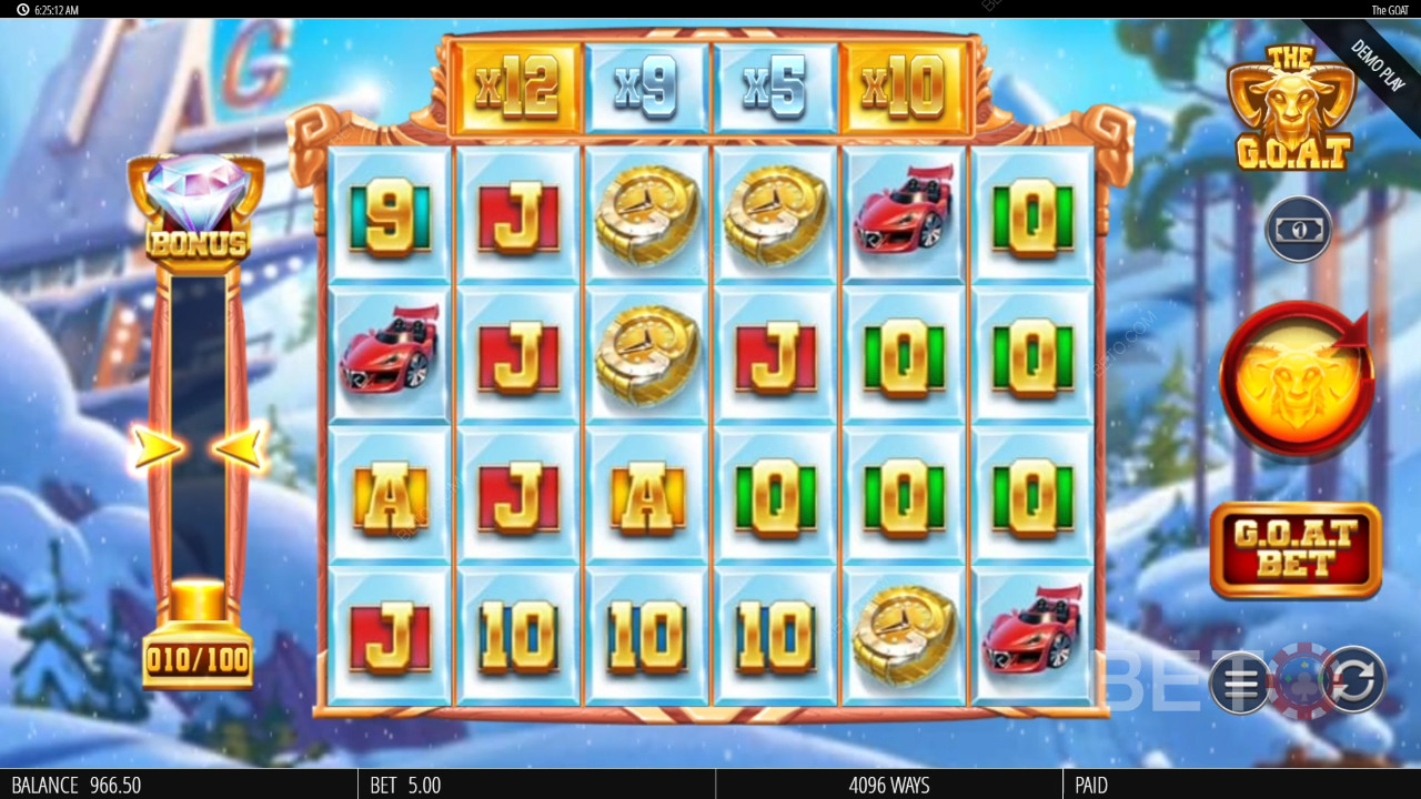 The G.O.A.T Преглед от BETO Slots