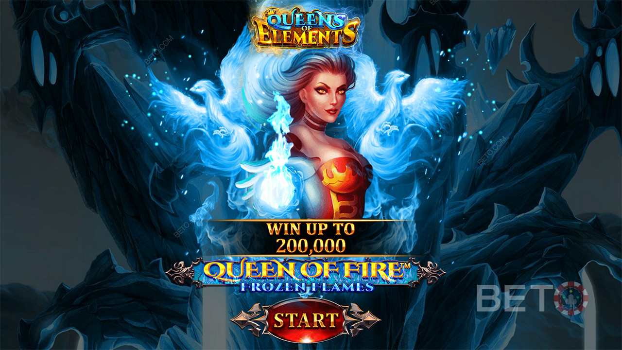 Спечелете до 2 000x от залога си в слота Queen of Fire - Frozen Flames