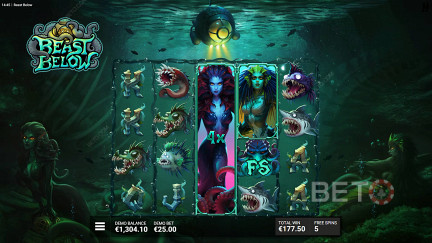 Beast Below Слот - Безплатна Игра и Рецензии (2024)
