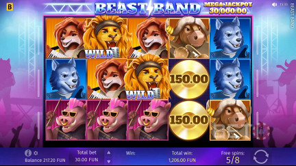 Beast Band Слот - Безплатна Игра и Рецензии (2024)