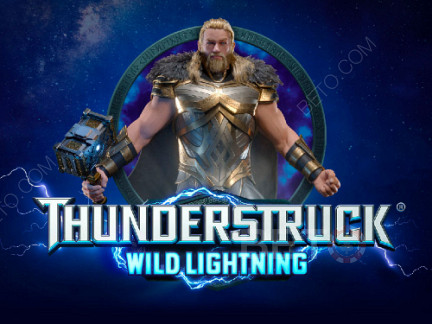 Thunderstruck Wild Lightning 5-барабанни слотове демо игра!