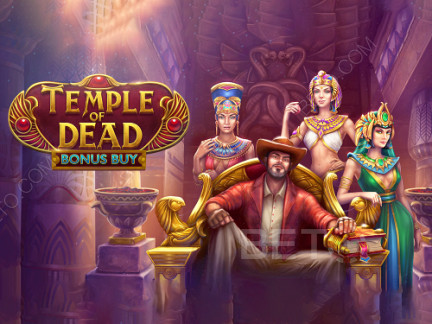 Слотът Temple of Dead Bonus Buy е постоянен участник сред най-добрите казино слотове