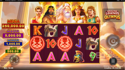Amazing Legends Olympus Слот - Безплатна Игра и Рецензии (2025)