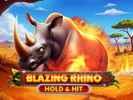 Blazing Rhino Hold & Hit Демо