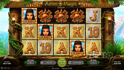 Aztec Magic Deluxe Слот - Безплатна Игра и Рецензии (2024)