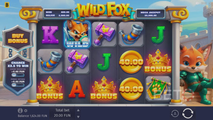 Wild Fox Слот - Безплатна Игра и Рецензии (2026)